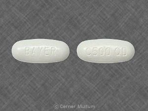 Cipro XR 500 mg BAYER C500 QD