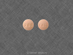 Pill 280 KALI Beige Round is Citalopram Hydrobromide