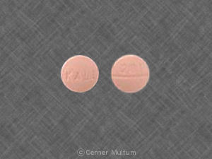 Pill 281 KALI Pink Round is Citalopram Hydrobromide
