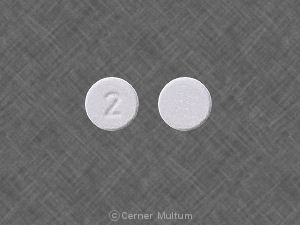 Pill 2 White Round is Clonazepam