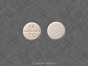 Clorazepate dipotassium 15 mg M 70