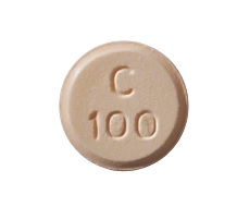 Clozapine (orally disintegrating) 100 mg C 100