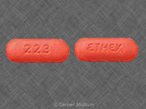 Codeine phosphate and guaifenesin 10 mg / 300 mg 223 ETHEX