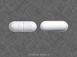 Pill Z 2193 White Elliptical/Oval is Colchicine and Probenecid