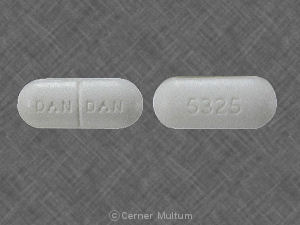 Colchicine and probenecid 0.5 mg / 500 mg 5325 DAN DAN