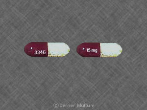 Pill 3346 15 mg Brown Capsule-shape is Compazine Spansule