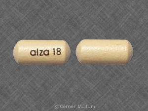 Concerta 18 mg alza 18