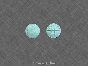 Pill Imprint DuPont COUMADIN 4 (Coumadin 4 mg)