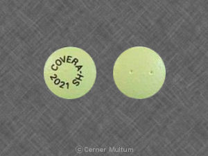 Pill COVERA-HS 2021 is Covera-HS 240 mg