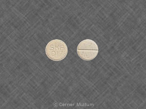 Pill SKF D17 White Round is Cytomel