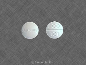 Dapsone 100 mg JACOBUS 100 101