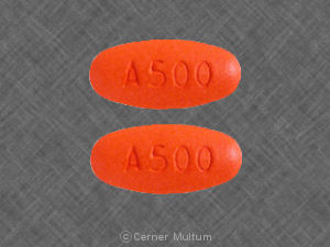 Pill A500 A500 is Darvocet A500 500 mg / 100 mg