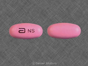 Pill a NS Pink Oval is Depakote