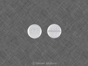 Desmopressin acetate 0.2 mg APO DES 0.2