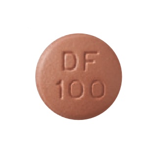 Desvenlafaxine succinate extended-release 100 mg (base) M DF 100