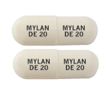 Dexmethylphenidate hydrochloride extended-release 20 mg MYLAN DE 20 MYLAN DE 20