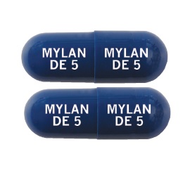 Dexmethylphenidate hydrochloride extended-release 5 mg MYLAN DE 5 MYLAN DE 5