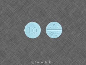 Diazepam 10 mg DAN 5620 10