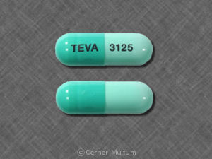 Dicloxacillin sodium 500 mg TEVA 3125