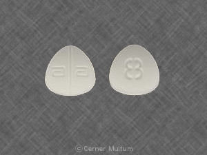 Pill 8 a a White Three-sided is Dilaudid