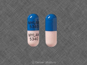 Diltiazem hydrochloride extended-release (XR) 240 mg MYLAN 5340 MYLAN 5340