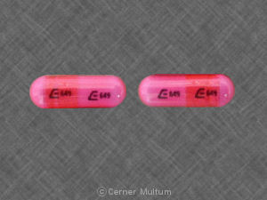 Pill E649 E649 Pink Capsule/Oblong is DiphenhydrAMINE Hydrochloride