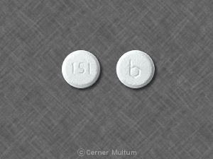 Pill b 151 White Round is Donepezil Hydrochloride (Orally Disintegrating)