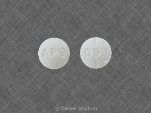 Doxazosin mesylate 1 mg APO 093