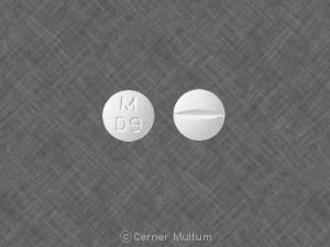 Doxazosin mesylate 1 mg M D9