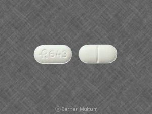 Pill R643 White Capsule/Oblong is Doxazosin Mesylate
