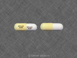 Doxepin hydrochloride 25 mg MYLAN 3125 MYLAN 3125