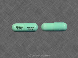Doxepin hydrochloride 75 mg MYLAN 5375 MYLAN 5375