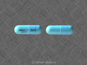 Doxycycline hyclate 100 mg West-ward 3142