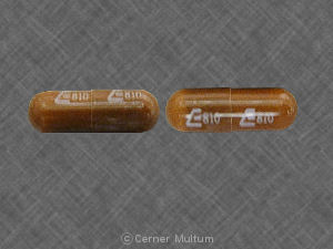 Doxycycline monohydrate 100 mg E810 E810