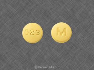 Doxycycline monohydrate 100 mg M D 23