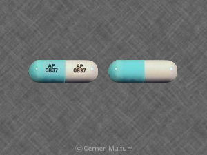 Doxycycline hyclate 50 mg AP 0837 AP 0837