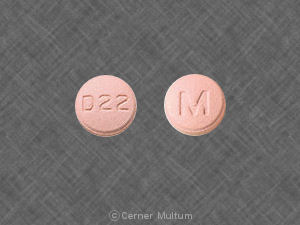 Doxycycline monohydrate 75 mg M D 22