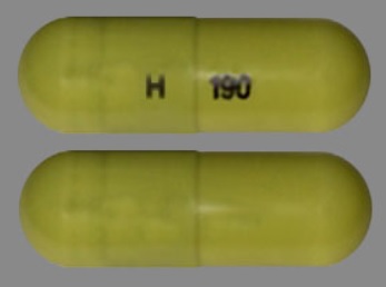 Duloxetine hydrochloride delayed-release 20 mg H 190