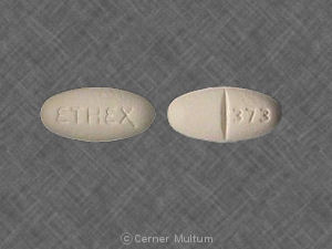 Pill ETHEX 373 White Oval is Duratuss GP