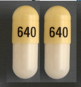 Dutasteride and tamsulosin hydrochloride 0.5 mg / 0.4 mg 640