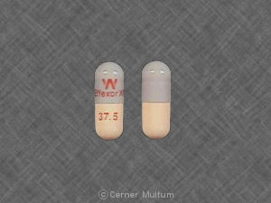 Effexor XR 37.5 mg W Effexor XR 37.5