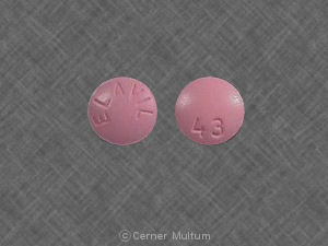 Pill ELAVIL 43 Pink Round is Elavil