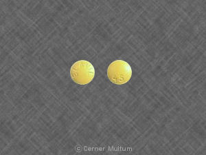 Pill ELAVIL 45 Yellow Round is Elavil