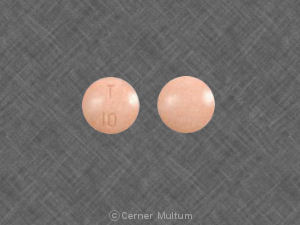 Enalapril maleate 10 mg T 10