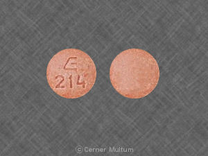 Enalapril maleate 20 mg E 214