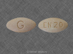 Enalapril maleate 20 mg G EN 20