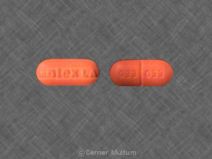 Entex LA 400 mg / 75 mg 033 033 ENTEX LA