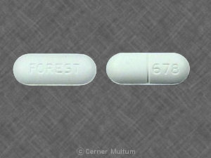 Pill Imprint FOREST 678 (Esgic-Plus 500 mg / 50 mg / 40 mg)