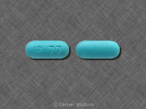 Pill IP 77 Blue Oval is Esterified Estrogens and Methyltestosterone