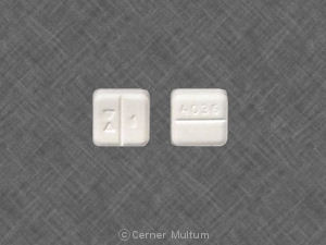 Pill Logo 1 4036 White Four-sided is Estazolam